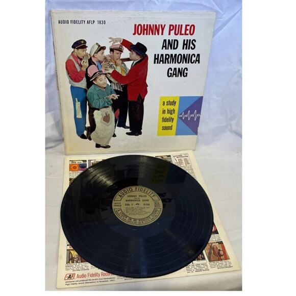 Johnny Puleo And His Harmonica Gang (Vinyl, 1957) Audio Fidelity AFLP 1830 VG+ - Picture 2 of 10
